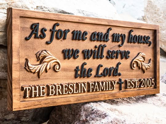 Personalized 3D Wall Signs™