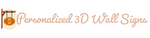 Personalized 3D wall signs